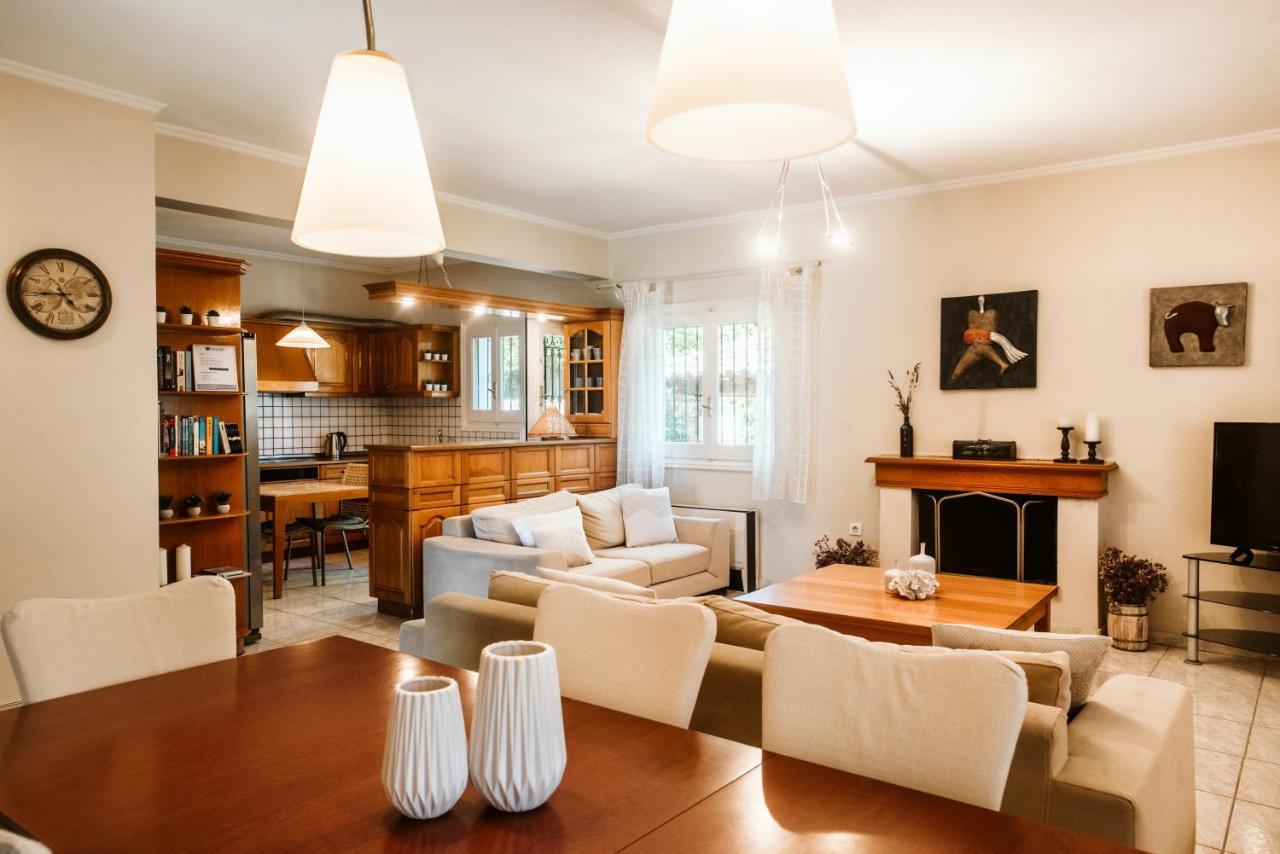 Villa Butterfly - Heated Private Pool & Jacuzzi Alepou Luaran gambar